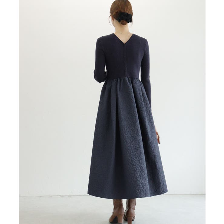 2wayジャカードドッキングワンピース ワンピース 2way | Pierrot | 詳細画像28 