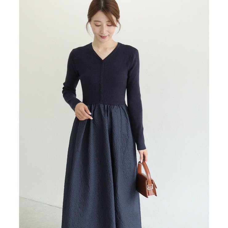 2wayジャカードドッキングワンピース ワンピース 2way | Pierrot | 詳細画像30 