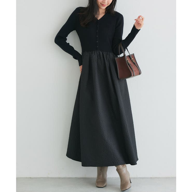 2wayジャカードドッキングワンピース ワンピース 2way | Pierrot | 詳細画像15 