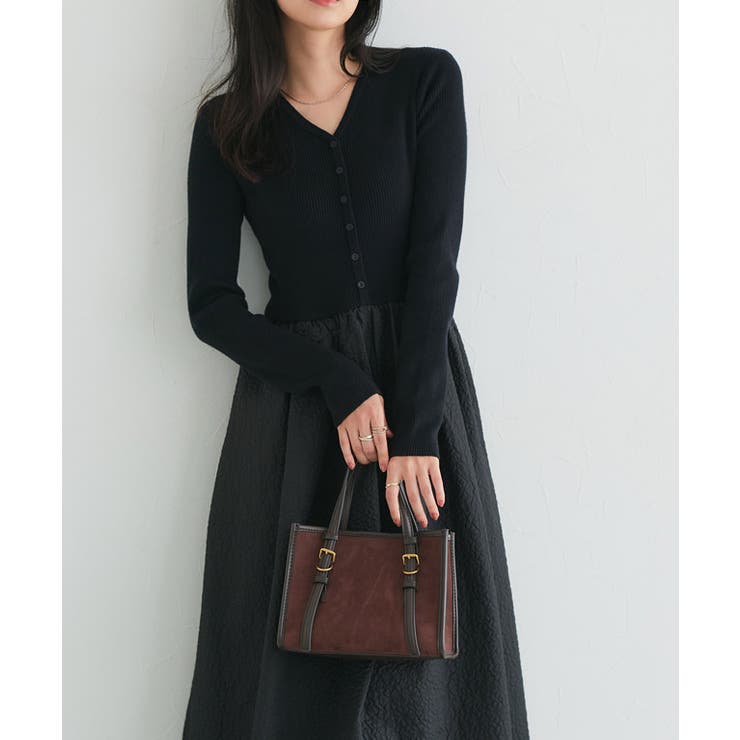 2wayジャカードドッキングワンピース ワンピース 2way | Pierrot | 詳細画像16 