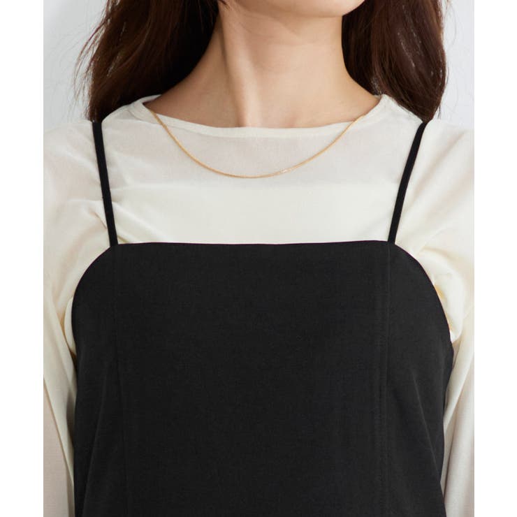 フレアキャミワンピース ワンピース キャミワンピ | Pierrot | 詳細画像4 