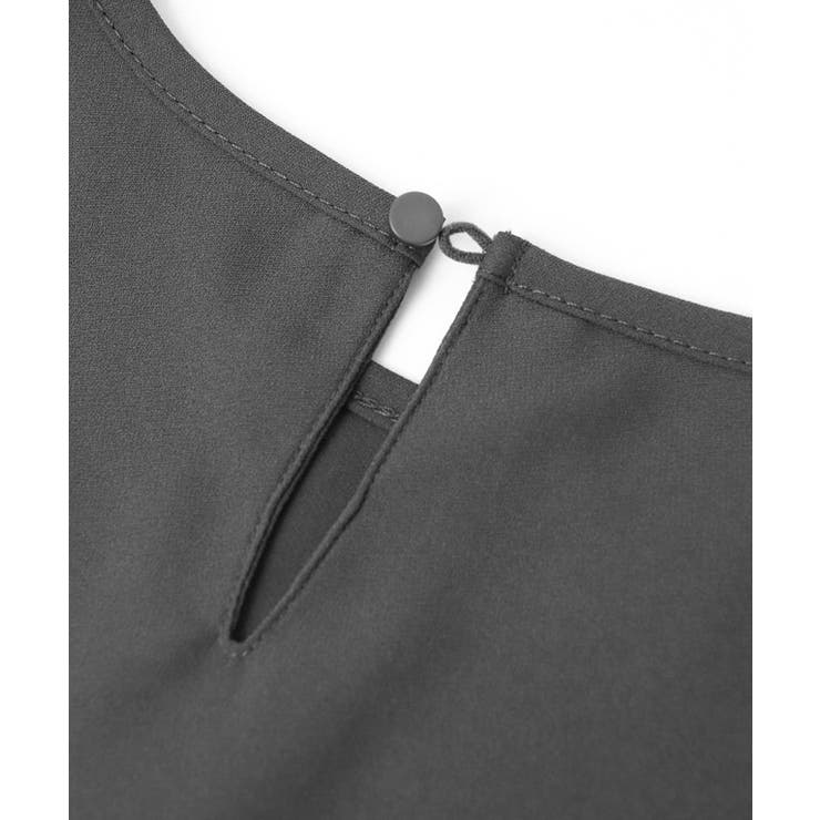 【イージーケア】ジョーゼットドルマンTブラウス 凹凸 シワ | Pierrot | 詳細画像13 