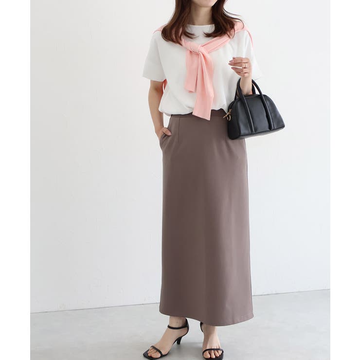 【イージーケア】ジョーゼットドルマンTブラウス 凹凸 シワ | Pierrot | 詳細画像24 