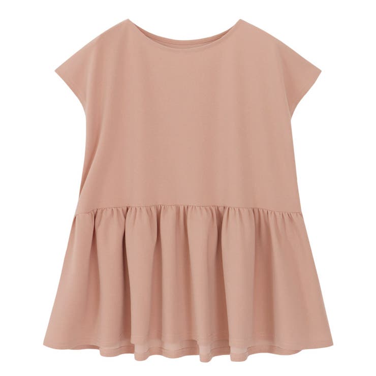 オレンジ | フレンチスリーブフレアTブラウス ブラウス Tブラウス | Pierrot