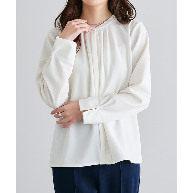 2wayネックデザインTブラウス ブラウス 2way | Pierrot | 詳細画像11 