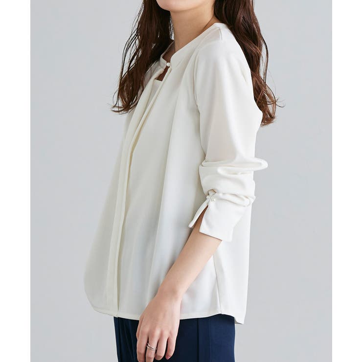 2wayネックデザインTブラウス ブラウス 2way | Pierrot | 詳細画像12 