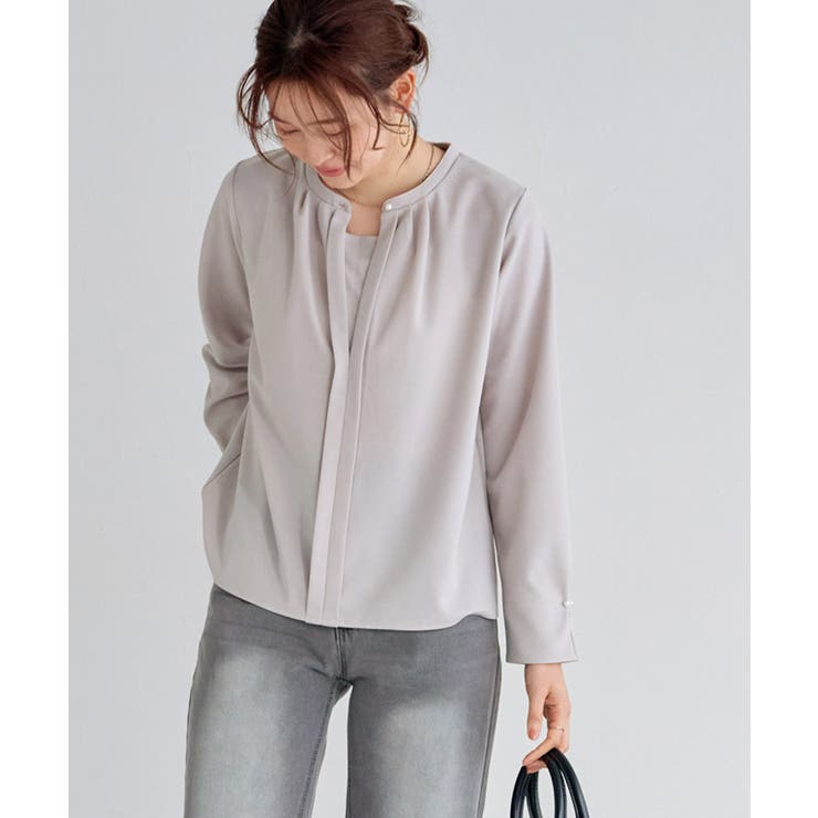 2wayネックデザインTブラウス ブラウス 2way | Pierrot | 詳細画像25 