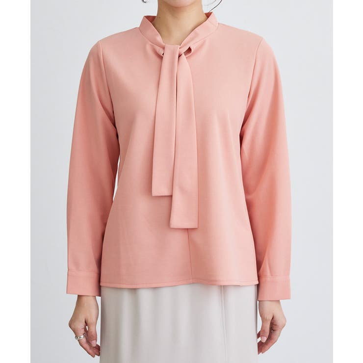 タイデザインTブラウス Tブラウス タイデザイン | Pierrot | 詳細画像9 