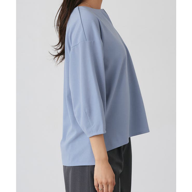 ランタンスリーブキーネックTブラウス Tブラウス カットジョーゼット | Pierrot | 詳細画像10 