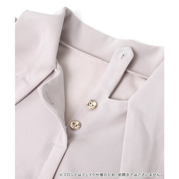 ボウタイデザインTブラウス ブラウス ボウタイ | Pierrot | 詳細画像13 