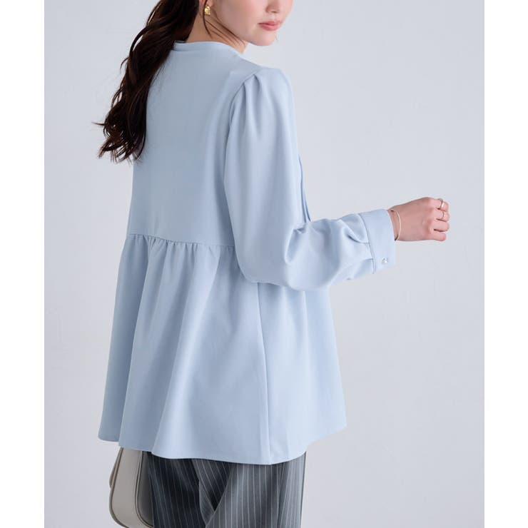 ピンタックパールフレアTブラウス ブラウス 伸縮性 | Pierrot | 詳細画像33 