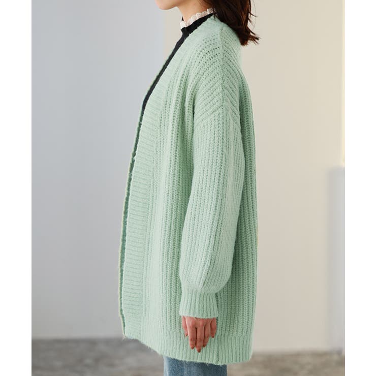 ローゲージニットカーディガン カーディガン カーデ | Pierrot | 詳細画像7 