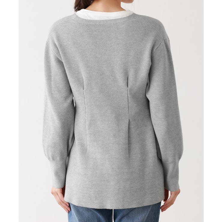 ウエストタックカーディガン カーディガン カーデ | Pierrot | 詳細画像9 