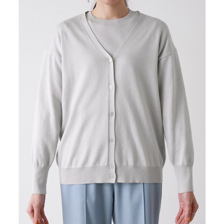 多機能ニットカーディガン カーディガン ニット | Pierrot | 詳細画像7 