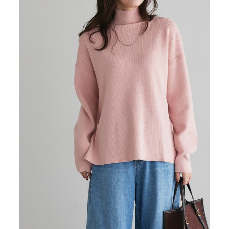 [吸湿発熱] 選べるネックサイドスリットニット ニット | Pierrot | 詳細画像20 