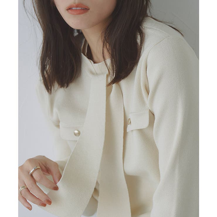 ボウタイポケットニット ニット ボウタイ | Pierrot | 詳細画像21 