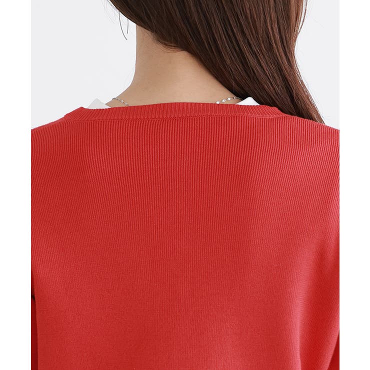 多機能パールボタンニットカーディガン パールボタン カーディガン | Pierrot | 詳細画像5 