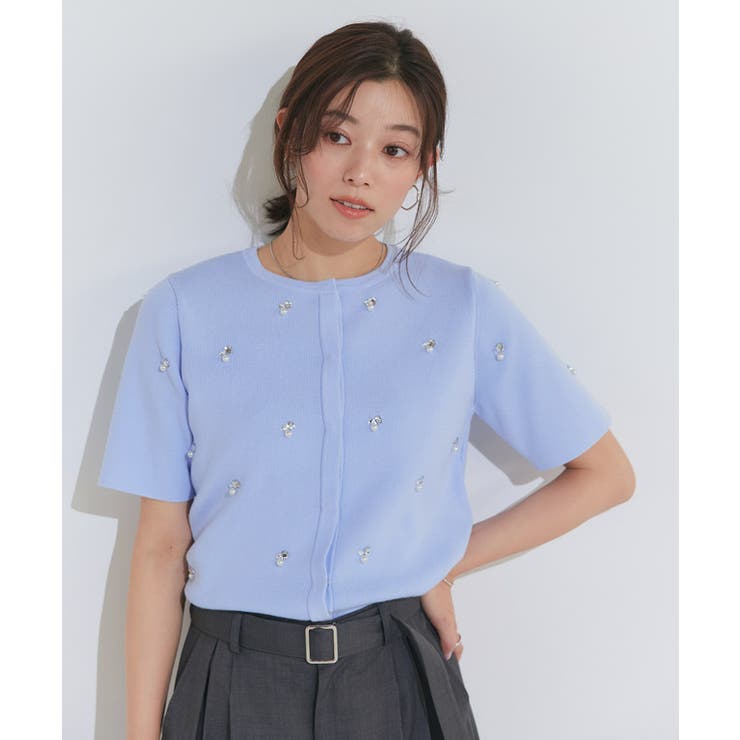 ビジューニットカーディガン カーディガン ニット | Pierrot | 詳細画像18 