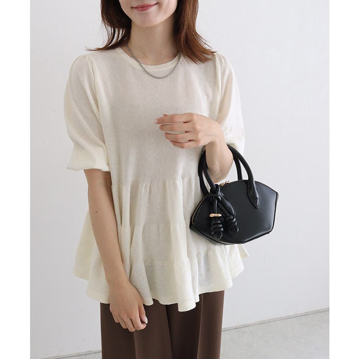 シアーティアードニット ニット シアー素材 | Pierrot | 詳細画像28 