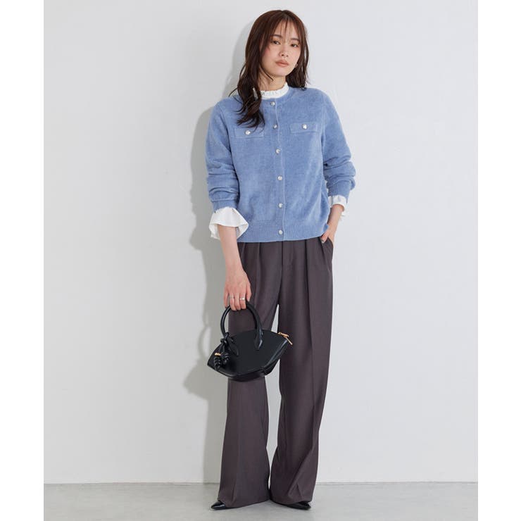 ラメベロアニットカーディガン カーディガン ニット | Pierrot | 詳細画像19 