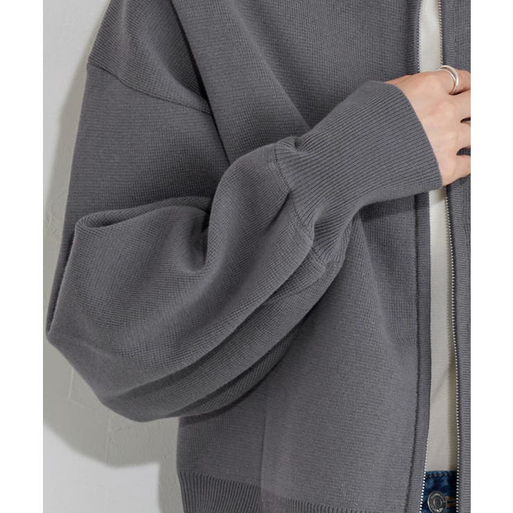 スポンジニットカーディガン カーディガン ニット | Pierrot | 詳細画像5 