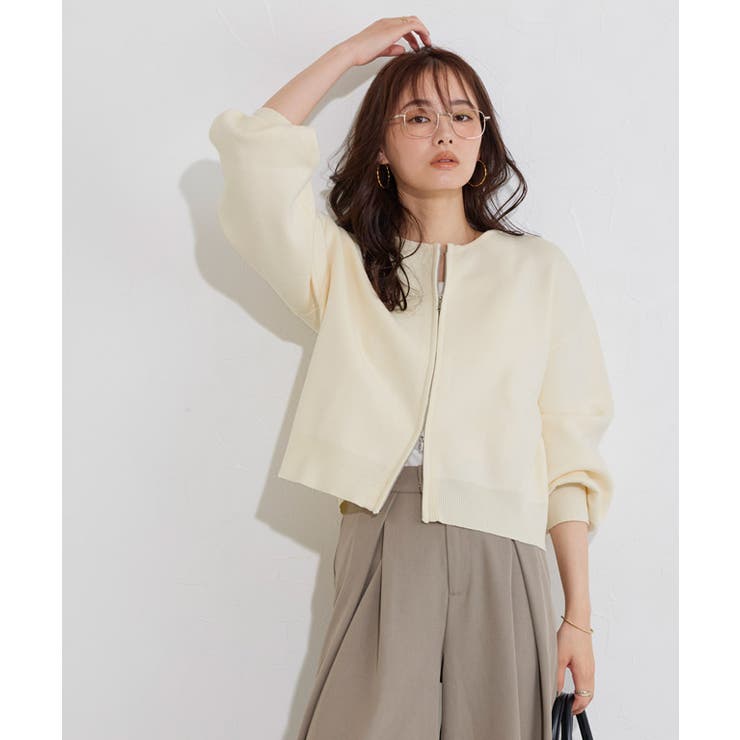 スポンジニットカーディガン カーディガン ニット | Pierrot | 詳細画像15 