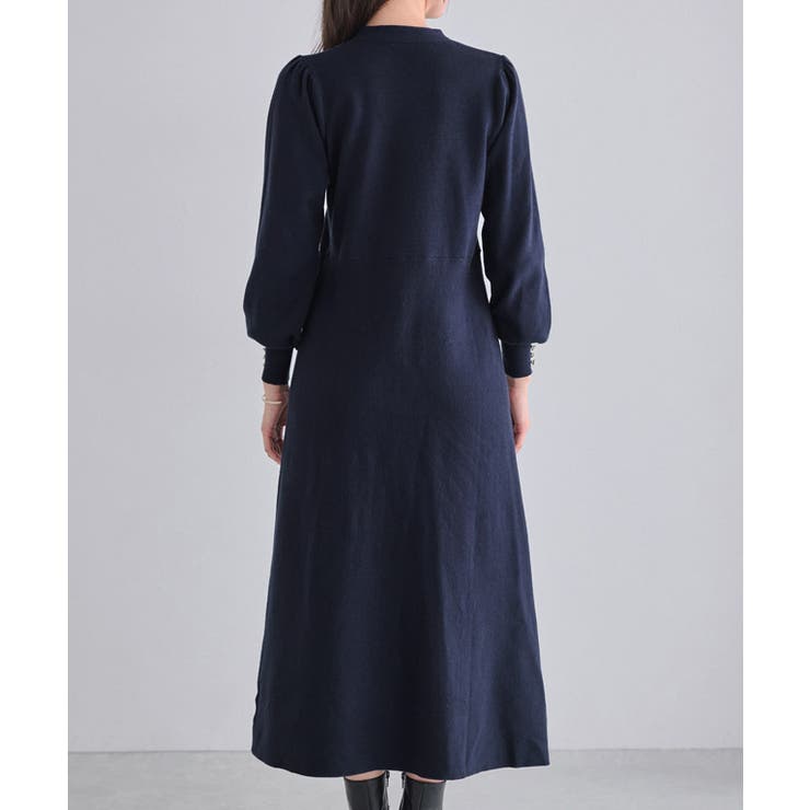 ボウタイポケットニットワンピース ワンピース ニット | Pierrot | 詳細画像8 