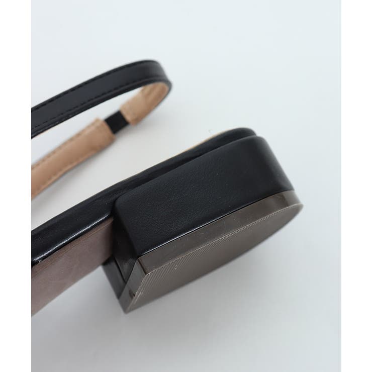 スクエアトゥストラップ付きフラットシューズ フラットシューズ ストラップ付 | Pierrot | 詳細画像8 