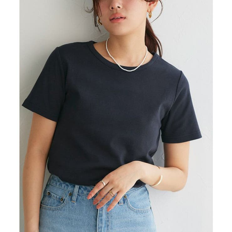 機能性シンプルTシャツ Tシャツ 機能性[品番：PRTW0004801