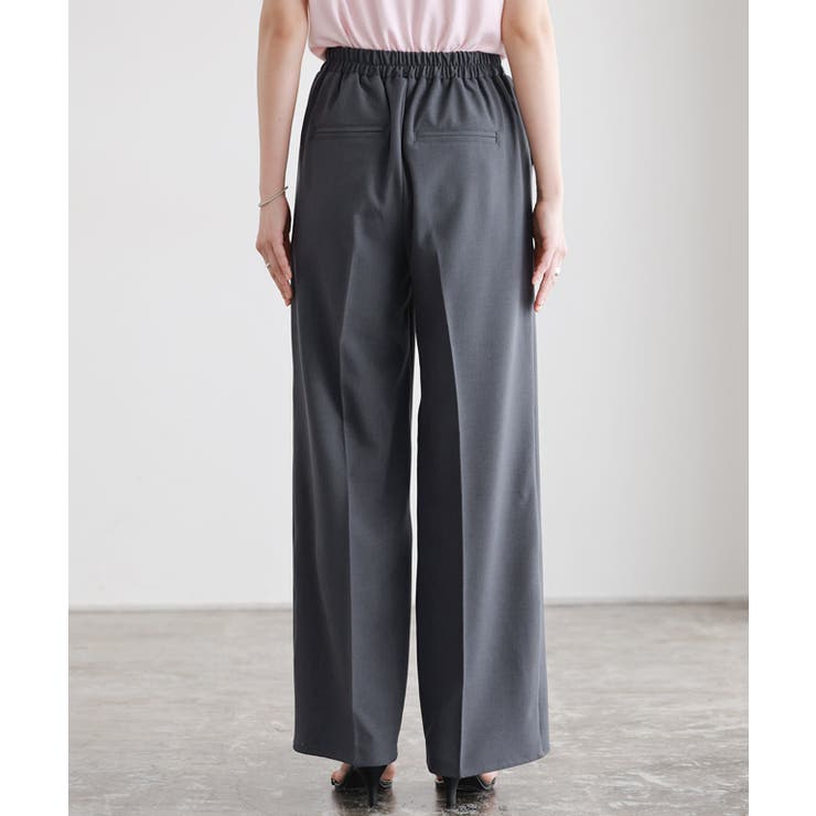 セットアップ対応商品】ライトスラブフレアクロップドパンツ