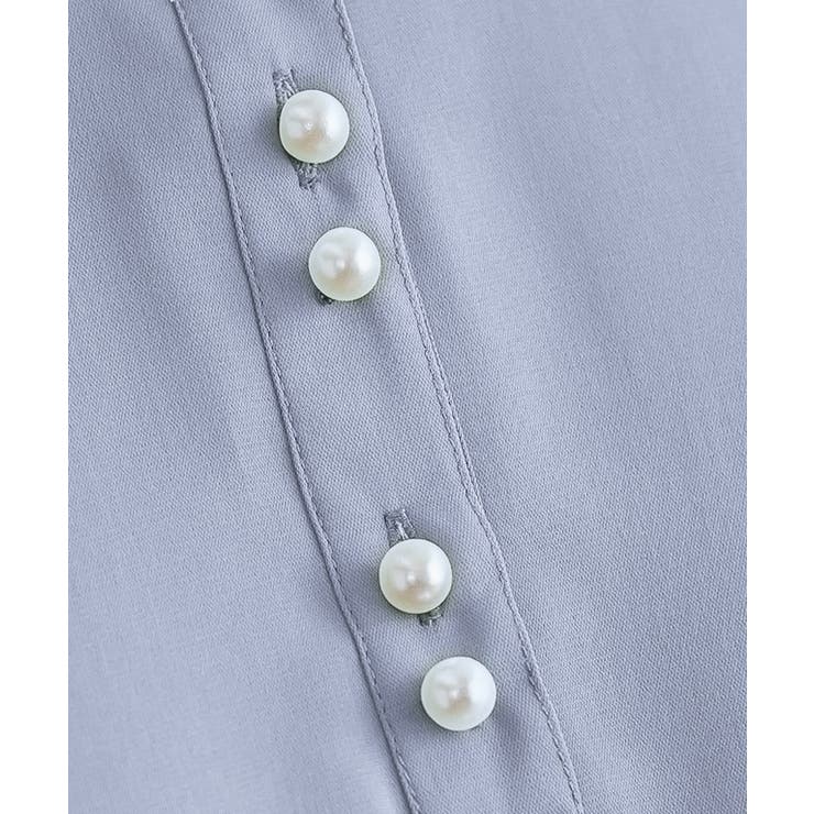 パールボタンフレアワンピース ワンピース ワンピ | Pierrot | 詳細画像4 