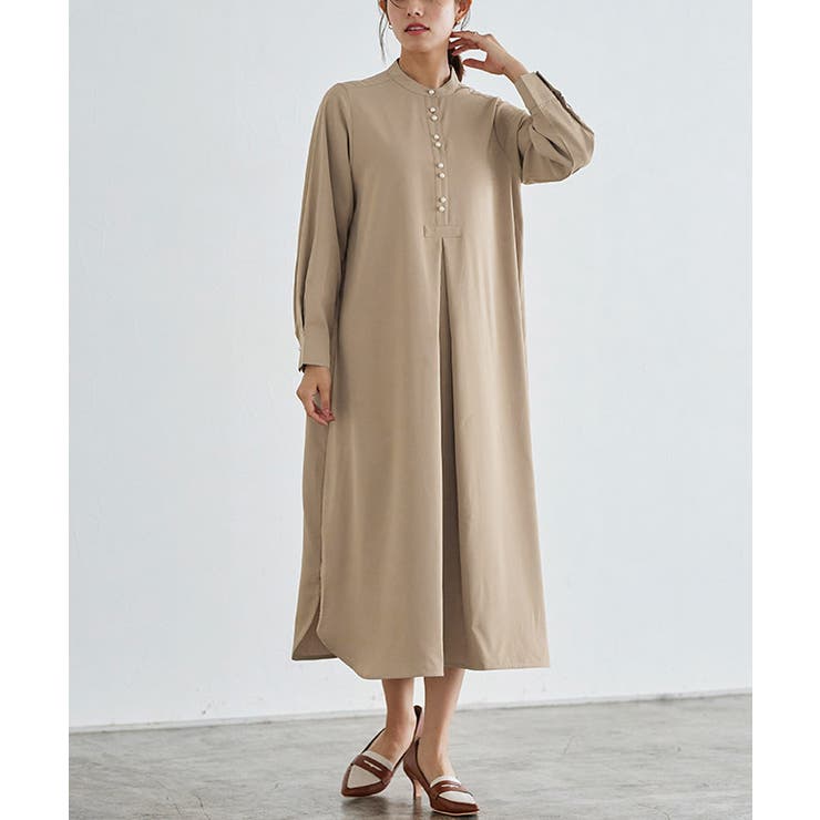 パールボタンフレアワンピース ワンピース ワンピ | Pierrot | 詳細画像8 