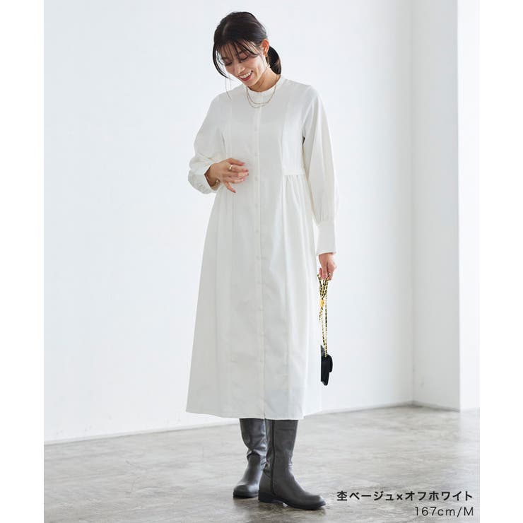 美品☆組曲 150 ワンピース ニットジャケットカーディガン