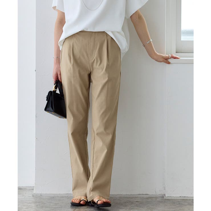 ベージュ | ストレッチパンツ パンツ ストレッチ | Pierrot