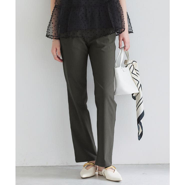 グレーカーキ | ストレッチパンツ パンツ ストレッチ | Pierrot