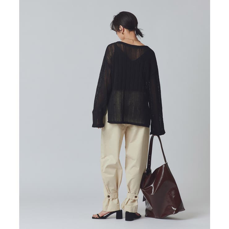 [RASW]シアーストライプニット シアー ストライプ | Pierrot | 詳細画像24 