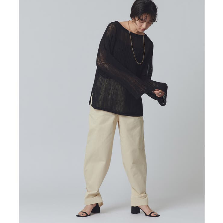 [RASW]シアーストライプニット シアー ストライプ | Pierrot | 詳細画像25 