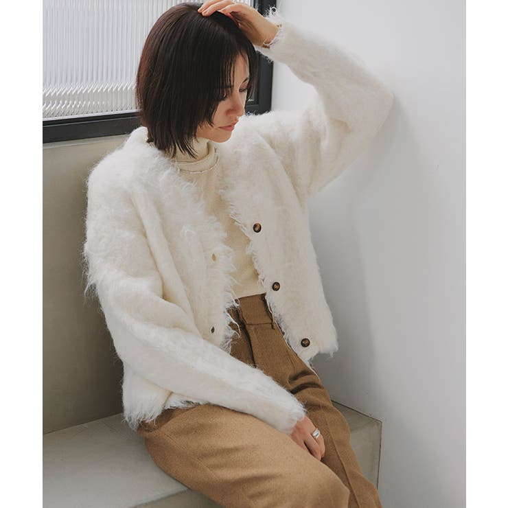 [RASW]2wayシャギーニットカーディガン カーディガン ニット | Pierrot | 詳細画像20 