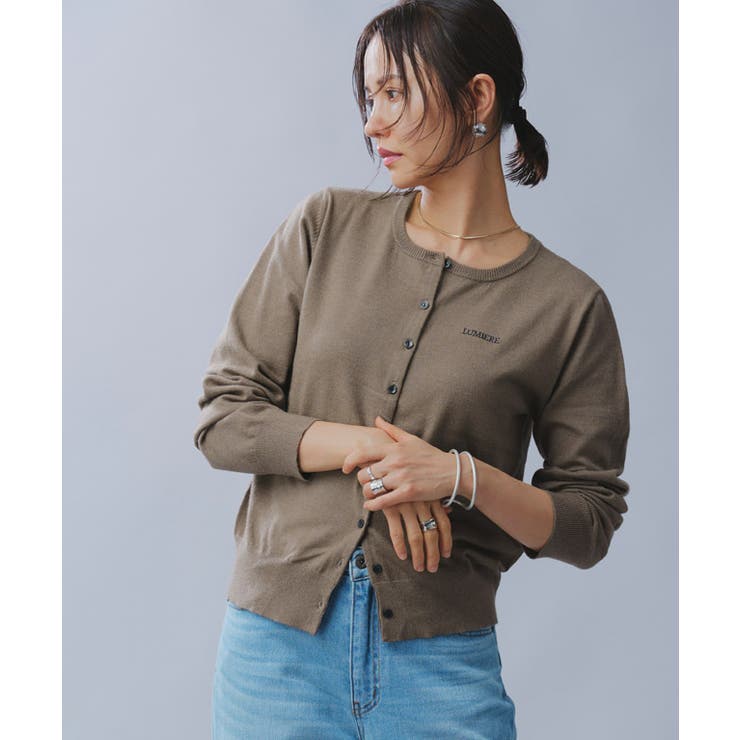 [RASW]ビスコース刺繍ロゴカーディガン RASW カーディガン | Pierrot | 詳細画像23 