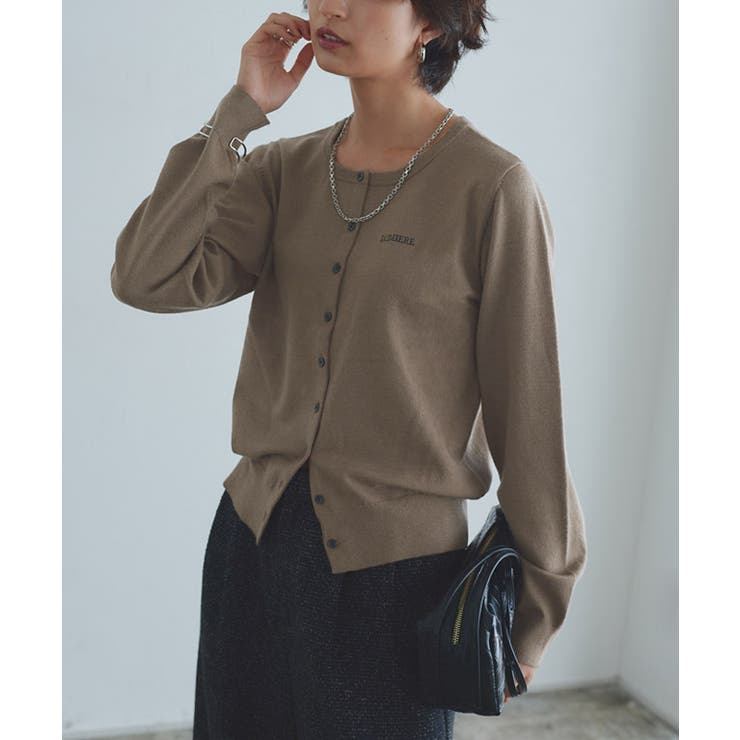 [RASW]ビスコース刺繍ロゴカーディガン RASW カーディガン | Pierrot | 詳細画像16 