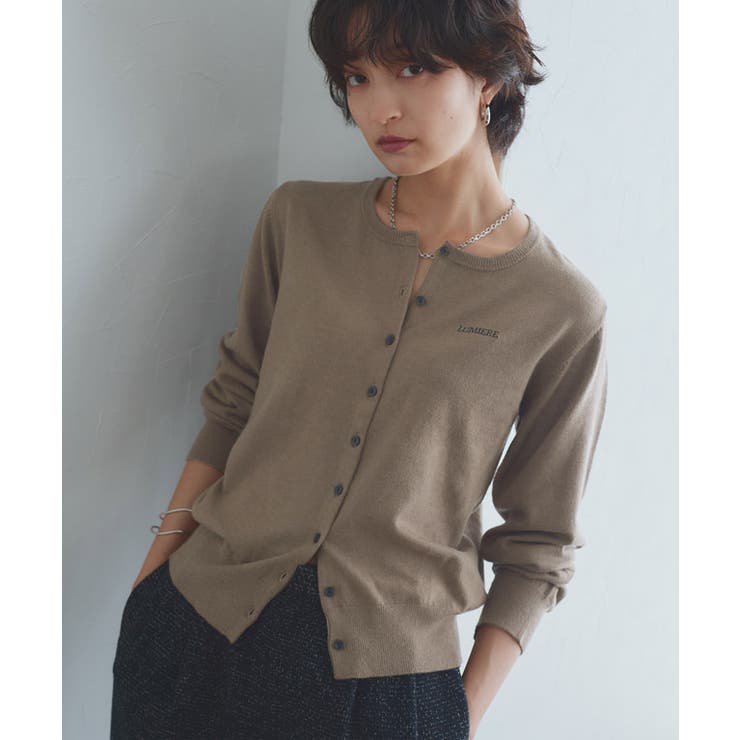 [RASW]ビスコース刺繍ロゴカーディガン RASW カーディガン | Pierrot | 詳細画像19 