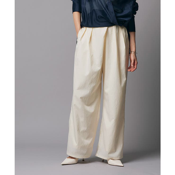アイボリー | [RASW]タフタラップパンツ パンツ タフタ | Pierrot