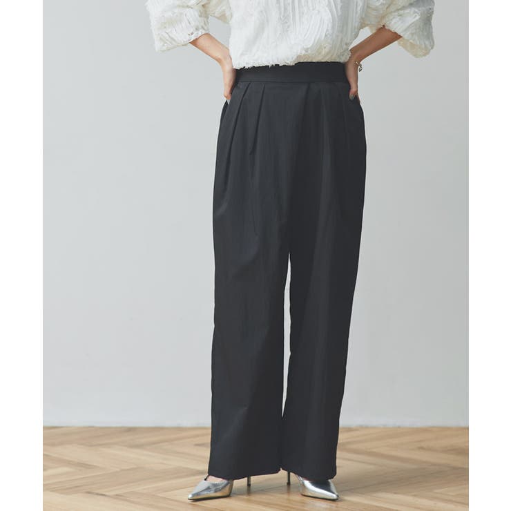 ブラック | [RASW]タフタラップパンツ パンツ タフタ | Pierrot