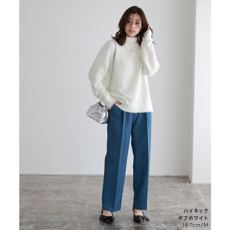 選べるショートシャギーニット ニット シャギー | Pierrot | 詳細画像46 