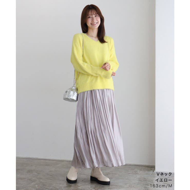 選べるショートシャギーニット ニット シャギー | Pierrot | 詳細画像37 