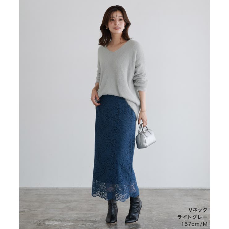 選べるショートシャギーニット ニット シャギー | Pierrot | 詳細画像33 