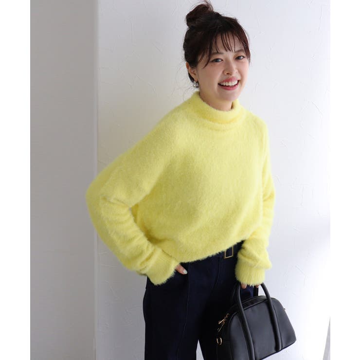 選べるショートシャギーニット ニット シャギー | Pierrot | 詳細画像32 