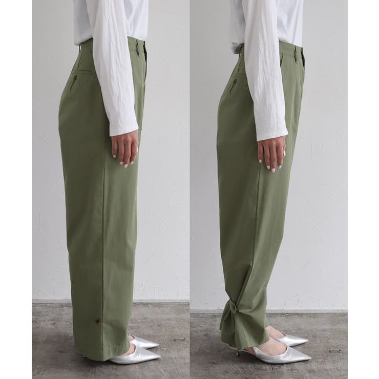 [RASW]2wayコットンベイカーパンツ ベイカーパンツ 綿100％ | Pierrot | 詳細画像8 