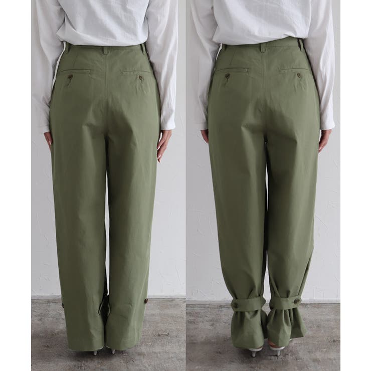 [RASW]2wayコットンベイカーパンツ ベイカーパンツ 綿100％ | Pierrot | 詳細画像9 