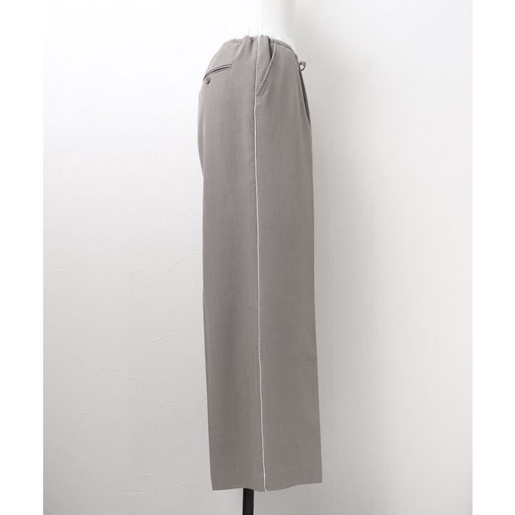 [RASW]ダブルウエストサイドラインパンツ パンツ リネンライク | Pierrot | 詳細画像9 